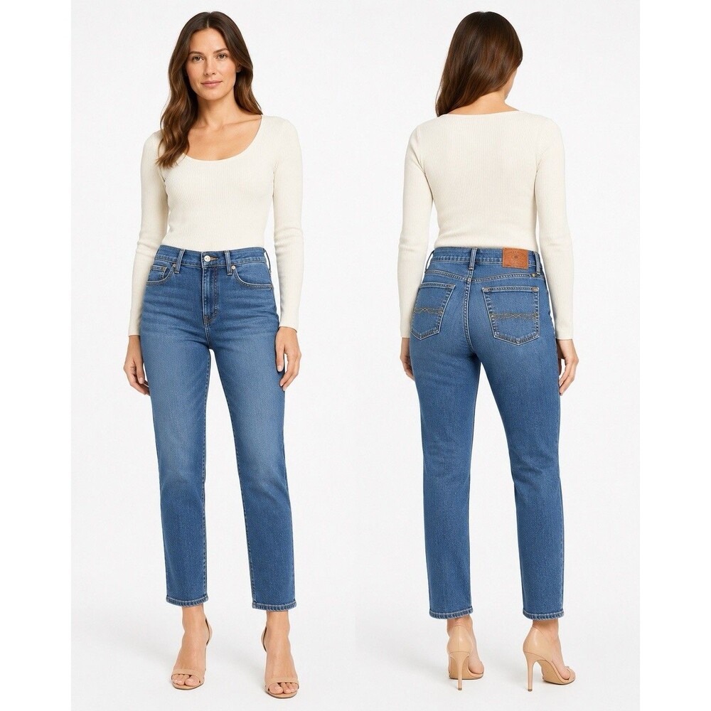 Lucky Brand Sweet N Straight Women’s Jeans Size 4/27 Ankle Medium Wash Stretch